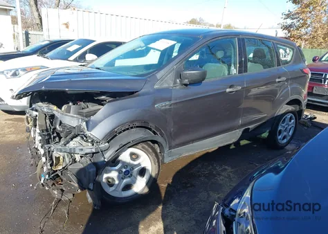 2017 Ford Escape S from USA, damaged, VIN 1FMCU0F76HUE87341